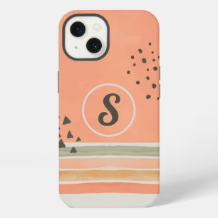 Etui iPhone 13 Étui iPhone personnalisé à l'aquarelle Boho