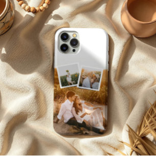 Coque iPhone 15 Pro Étui iPhone personnalisé avec disposition de 3 pho