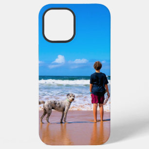 Coque iPhone 12 Pro Max Étui iPhone personnalisé avec votre photo Cadeau p