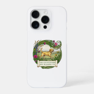 Coque iPhone 16 Pro Étui iPhone personnalisé pour promeneur de Labrado