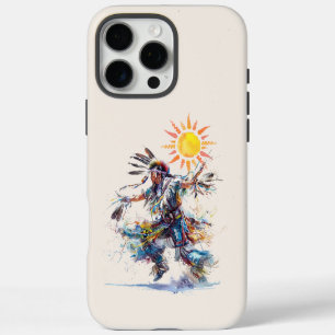 Coque iPhone 16 Pro Max Étui iPhone pour danseur amérindien