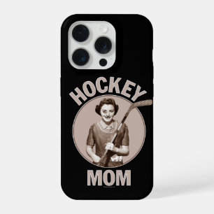 Coque iPhone 15 Pro Étui iPhone pour maman de hockey