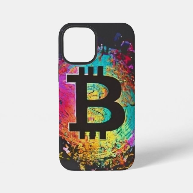 Coque iPhone "Étui iPhone pour passionné de Bitcoin (Verso)