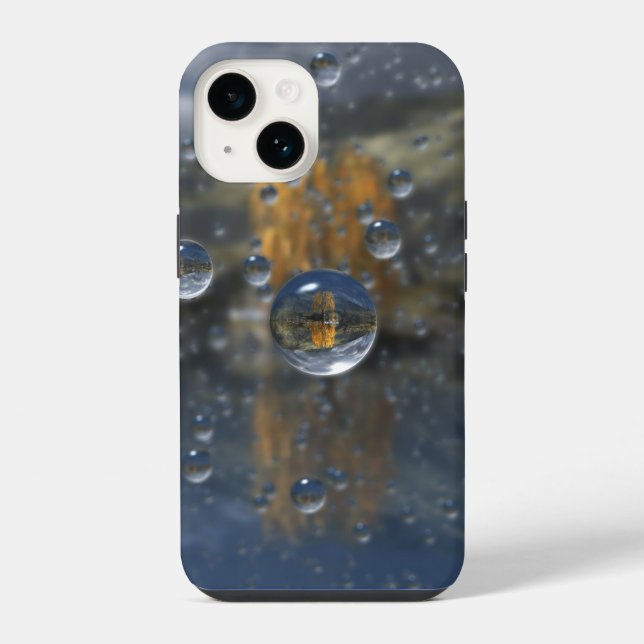 Coque iPhone Étui iPhone Rain in the Glen (Verso)