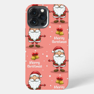 Etui iPhone 13 Pro Max Étui iPhone Santa Clara Noël rose Mate