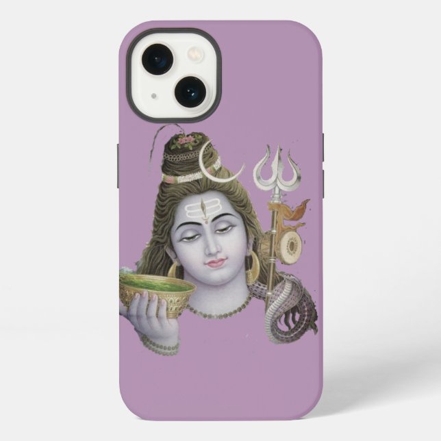 Coque iPhone Étui iPhone Shiva - Couverture de protection Dieu  (Verso)