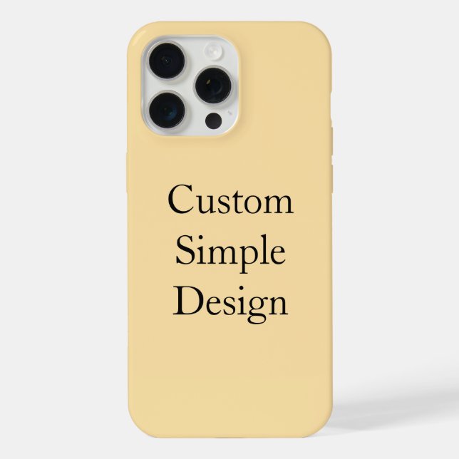 Coque iPhone Étui iPhone simple personnalisé promotionnel  (Verso)