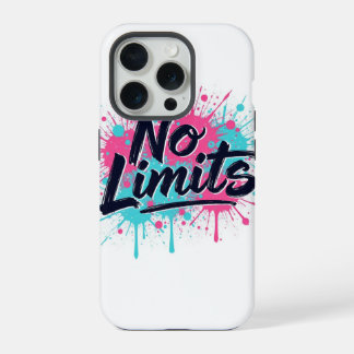 Coque iPhone 15 Pro Étui iPhone Splash Art sans limites | Motivation p