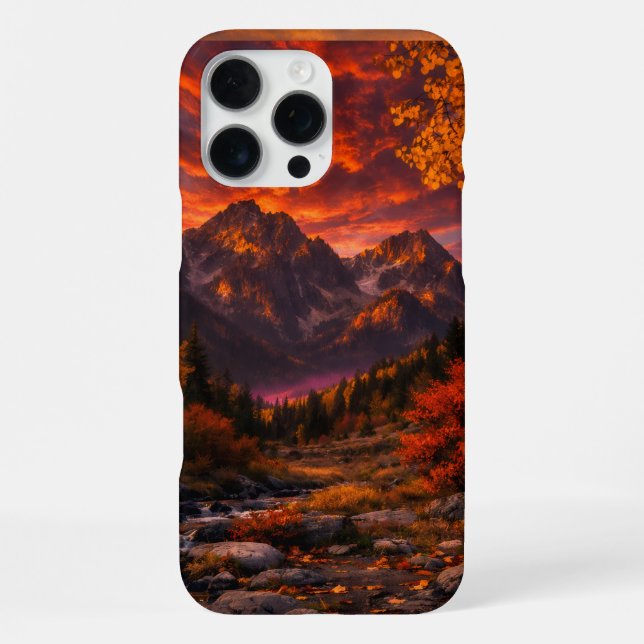 Coque iPhone Étui iPhone Twilight Aspen Glow (Verso)