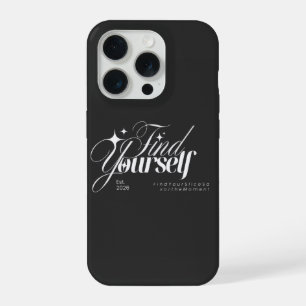Coque iPhone 15 Pro Étui iPhone Typographie Esthétique Trouvez-Vous