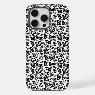 Coque iPhone 15 Pro Max Étui iPhone unique Motivationnel "Soyez Audacieux"