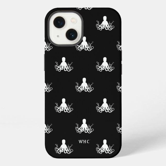 Coque iPhone Étui iPhone WHC - Pieuvre (Verso)