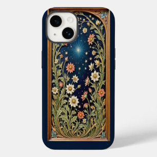 Coque Pour iPhone 14 Étui iPhone Wildflower Evening Wishing Star