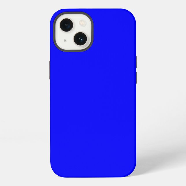 Coque iPhone Étui iPhone X bleu (Verso)