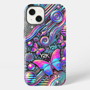 Etui iPhone 13 Étui Kawaii Pastel Mignon Doodle pour iPhone 13
