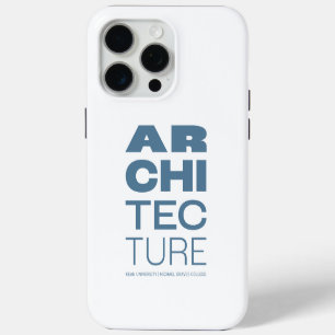 Coque iPhone 15 Pro Max Étui Kean MGC Architecture pour iPhone / iPad
