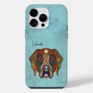 Coque Pour Pour iPhone 14 Pro Max Étui Labrador vilain visage Case-Mate iPhone
