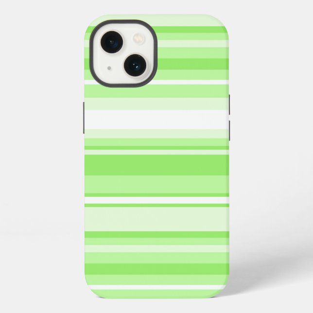 Coque iPhone Étui Lime stripes Case-Mate pour iPhone (Verso)