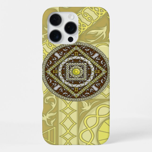 Coque iPhone Étui Mandala Gemini Case-Mate (Verso)