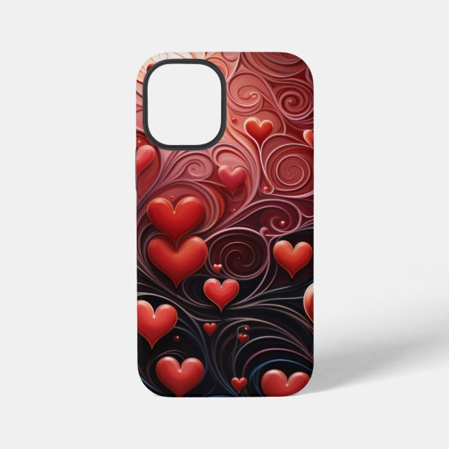 Coque iPhone Étui Mini iPhone / iPad avec infusion de cœur (Verso)