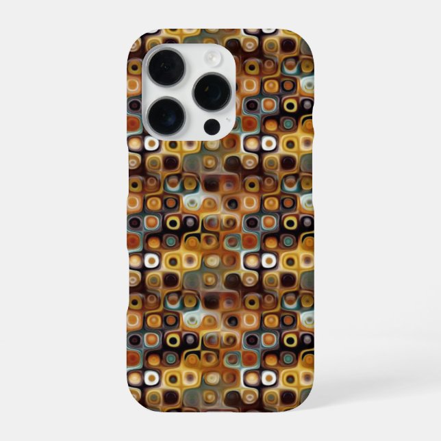Coque iPhone Étui Multi Motif Dotsy (Verso)