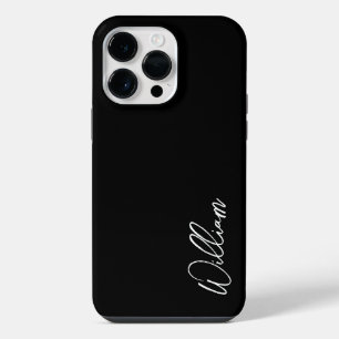 Coque Pour Pour iPhone 14 Pro Max Étui Personnalisé avec Nom en Écriture Moderne Cas
