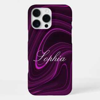 Coque iPhone 16 Pro Max Étui personnalisé en marbre pour iPhone 16 Pro Max