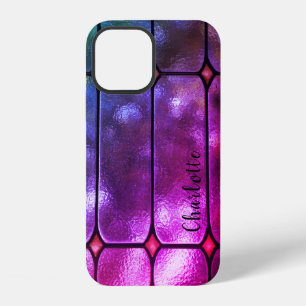 Coque iPhone 12 Étui personnalisé pour iPhone 12 Purple Window