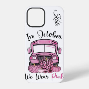 Coque iPhone 12 Pro Étui personnalisé pour la sensibilisation au cance