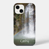 Étui personnalisé Waterfall & Rainbow pour iPhone