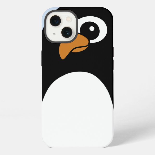 Coque iPhone Étui pingouin (Verso)
