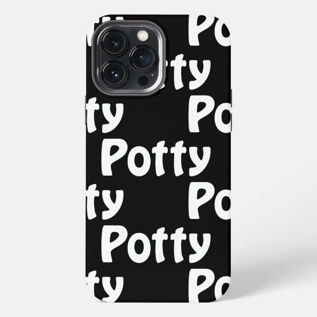 Coque iPhone Étui Potty Case-Mate pour iPhone (Verso)
