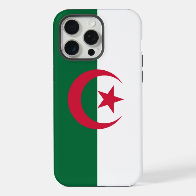 Coque iPhone Étui pour Apple iPhone 15 Pro Max, drapeau de l'Al (Verso)