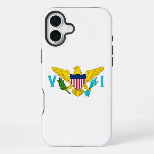 Coque iPhone 16 Plus Étui pour Apple iPhone 16 Plus, drapeau des îles V