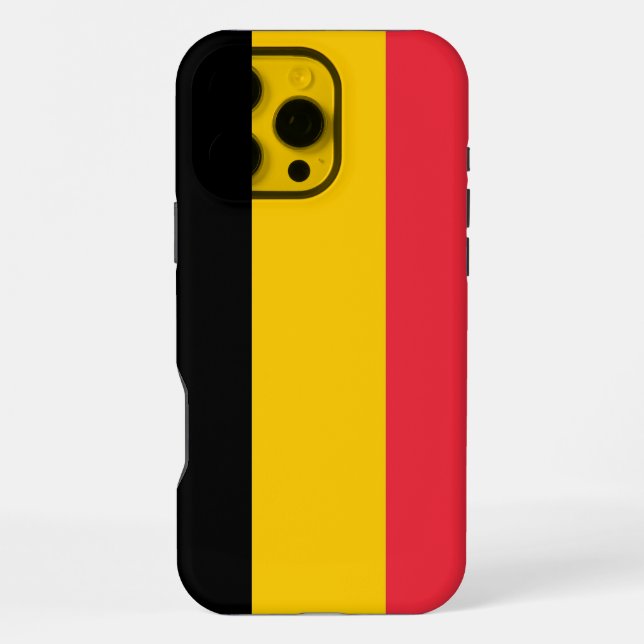 Coque iPhone Étui pour Apple iPhone 16 Pro Max, drapeau de la B (Verso)