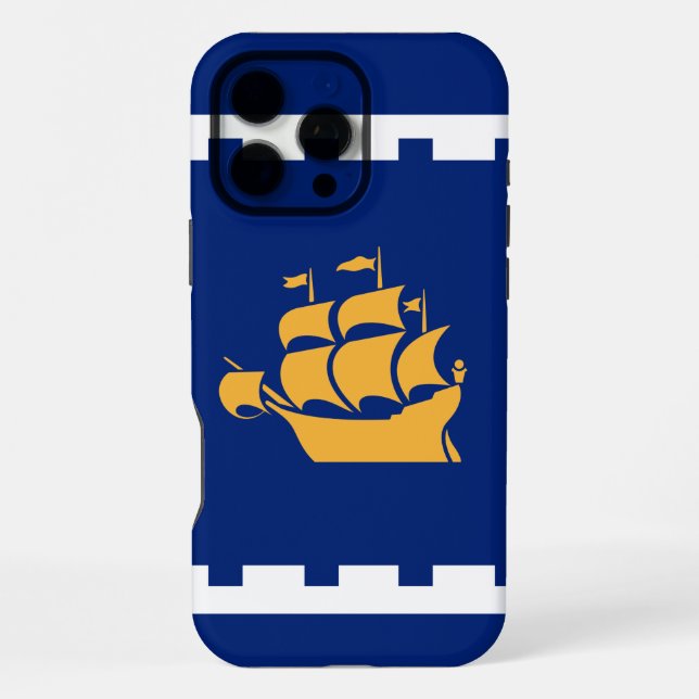 Coque iPhone Étui pour Apple iPhone 16 Pro Max, drapeau de la v (Verso)