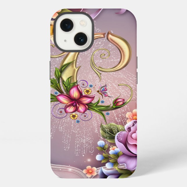 Coque iPhone Étui pour iPad Air Monogram C (Verso)