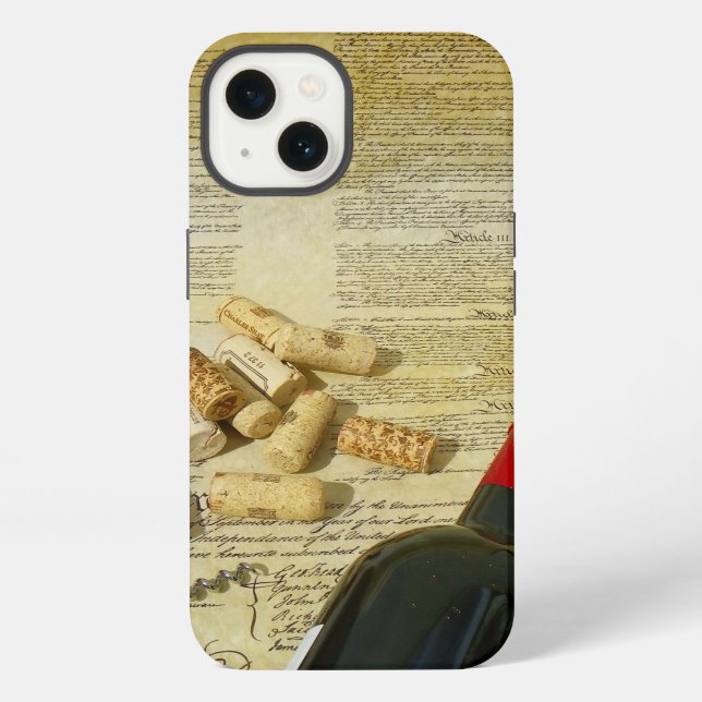 Coque iPhone Étui pour iPad Air Vin & Constitution ! (Verso)