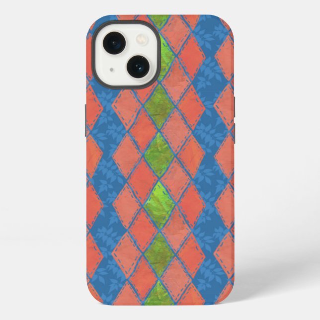 Coque iPhone Étui pour iPad Case-Mate Faux-patchwork couleurs d (Verso)