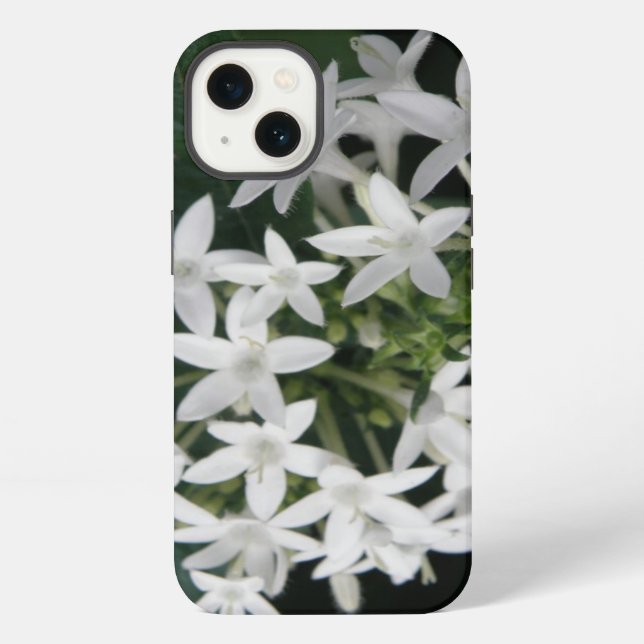 Coque iPhone Étui pour iPad Fleurs Tropicales Blanches Magnifiq (Verso)
