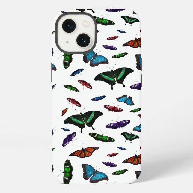Coque iPhone Étui pour iPad Flutterbies (choisir la couleur) (Verso)