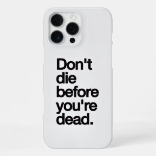 Coque iPhone 16 Pro Max Étui pour iPhone16 avec citation motivante