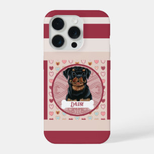 Coque iPhone 15 Pro Étui pour iPhone 11 Pro Cœur de la Saint-Valentin 