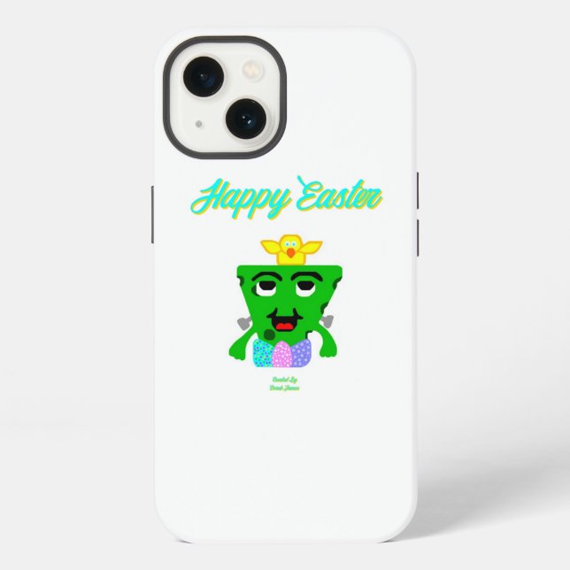 Coque iPhone Étui pour iPhone 13 FrankenCheese Easter Apple (Verso)
