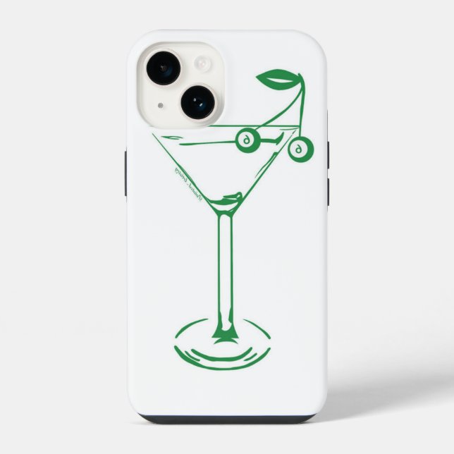 Coque iPhone Étui pour Iphone 13 Martini (Verso)