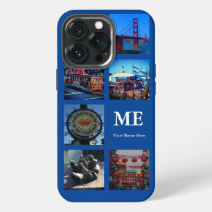 Etui iPhone 13 Pro Étui pour iPhone 13 Pro Collage Attractions SF #1