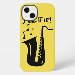 Etui iPhone 13 Étui pour Iphone 13 saxophone Jazz it up