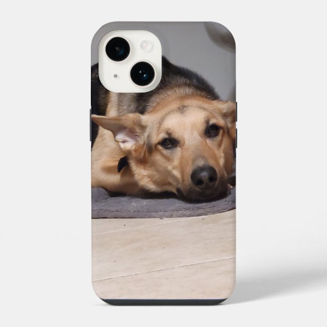 Coque iPhone Étui pour Iphone 14 Life is Ruff (Verso)