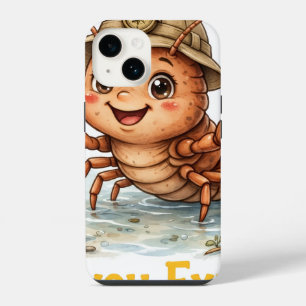 Coque Pour iPhone 14 Étui pour iPhone 14 Lil' Bayou Explorers Crawfish