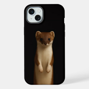 Coque iPhone 15 Plus Étui pour iPhone 15 Plus Black 4 Luxe, Belette élé